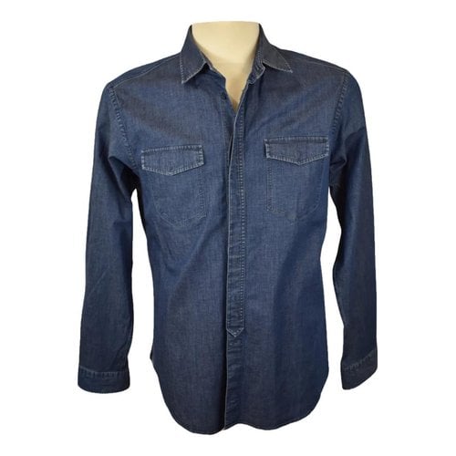 Pre-owned Zegna Shirt In Blue