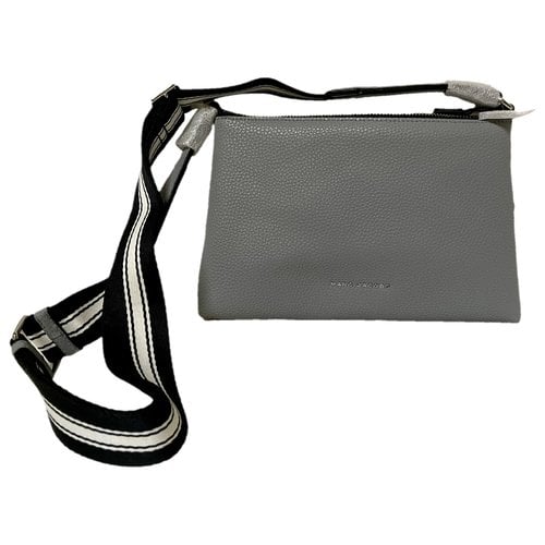 Pre-owned Marc Jacobs Leather Crossbody Bag In Grey