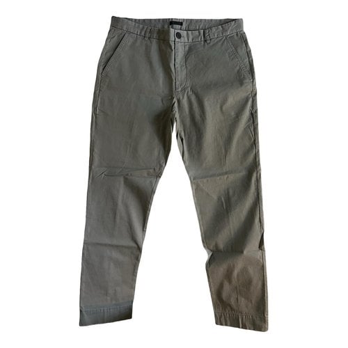 Pre-owned Atm Anthony Thomas Melillo Trousers In Grey