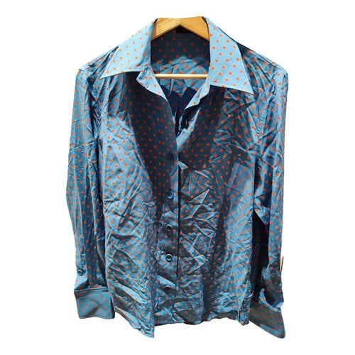 Pre-owned Joseph Blouse In Blue