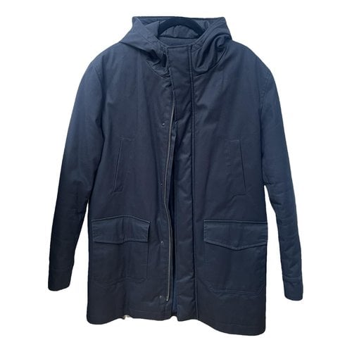 Pre-owned Balibaris Parka In Blue