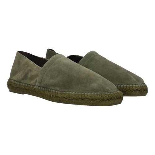 Pre-owned Tom Ford Espadrilles In Green