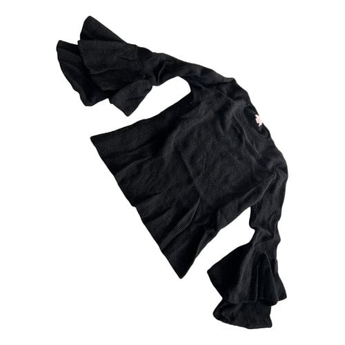 Pre-owned Giamba Wool Jumper In Black