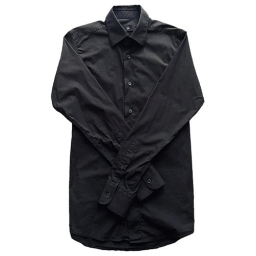 Pre-owned Zegna Shirt In Black
