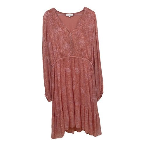 Pre-owned Second Female Maxi Dress In Pink