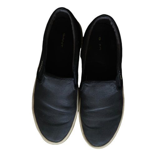 Pre-owned Gant Cloth Flats In Blue