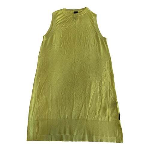 Pre-owned Ecoalf Mid-length Dress In Yellow
