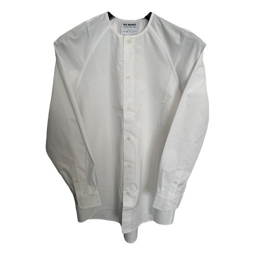 Pre-owned Hed Mayner Shirt In White