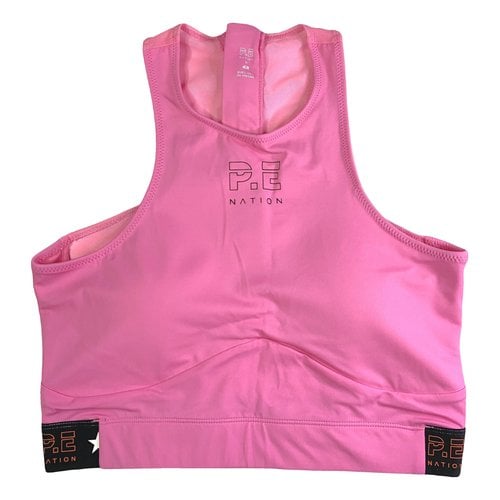 Pre-owned P.e Nation Corset In Pink
