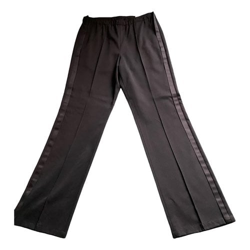 Pre-owned Maison Margiela Trousers In Black