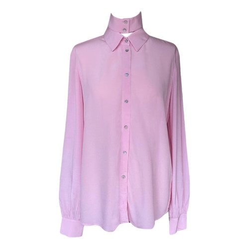 Pre-owned Karl Lagerfeld Blouse In Pink