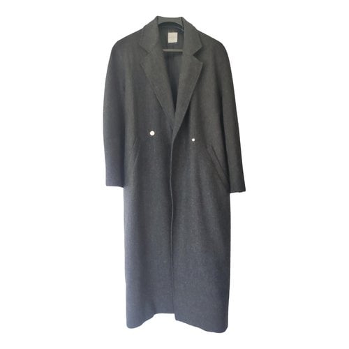 Pre-owned Roseanna Wool Coat In Grey