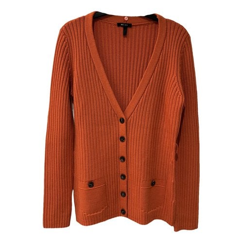 Pre-owned Escada Wool Cardigan In Orange
