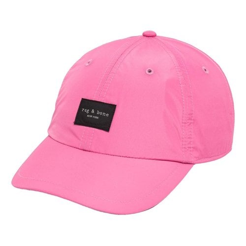 Pre-owned Rag & Bone Cap In Pink