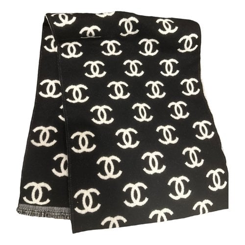 Pre-owned Chanel Wool Scarf In Other