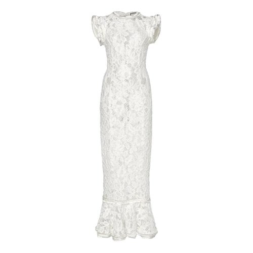 Pre-owned Alexis Dress In White