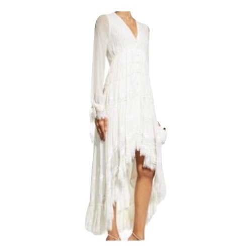 Pre-owned Rococo Sand Maxi Dress In White