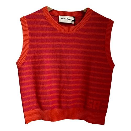 Pre-owned Sonia Rykiel Cashmere Top In Pink
