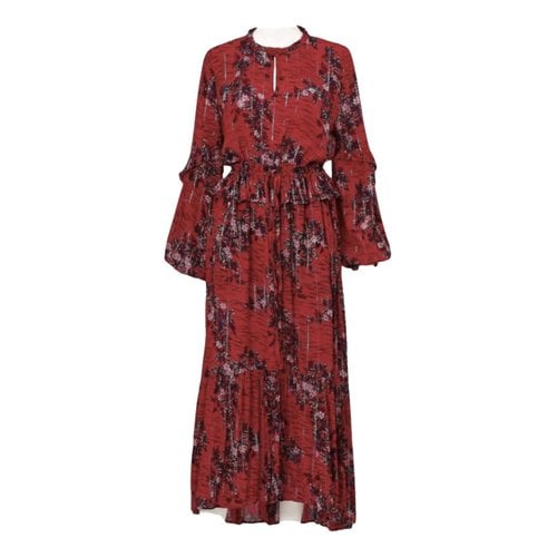 Pre-owned Munthe Maxi Dress In Red