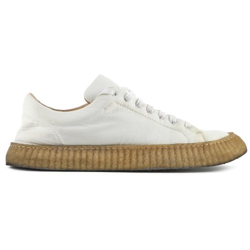 Pre-owned Jil Sander Cloth Low Trainers In White