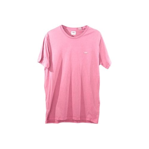 Pre-owned Levi's T-shirt In Pink