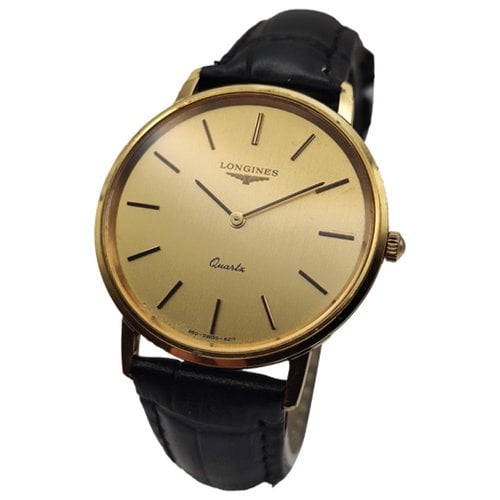 Pre-owned Longines Watch In Gold