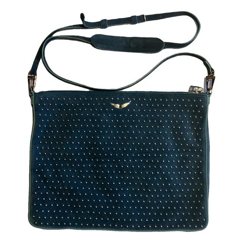 Pre-owned Zadig & Voltaire Leather Handbag In Blue