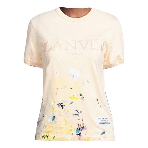 Pre-owned Lanvin T-shirt In Multicolour