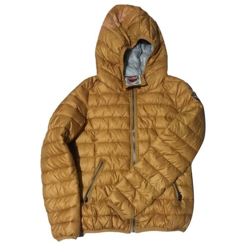 Pre-owned Colmar Puffer In Yellow