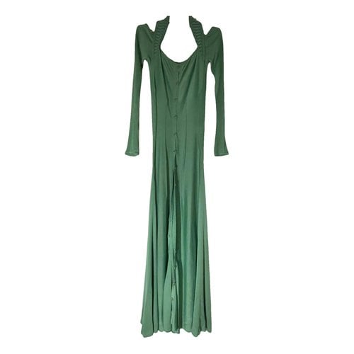 Pre-owned Jacquemus Maxi Dress In Green