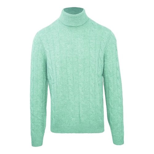 Pre-owned Malo Wool Pull In Green