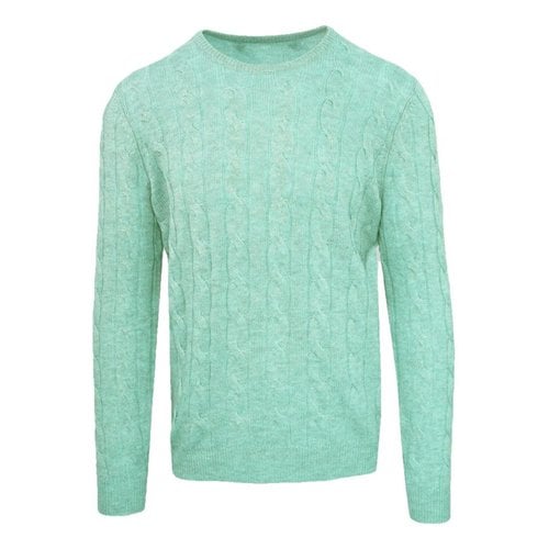 Pre-owned Malo Wool Pull In Green