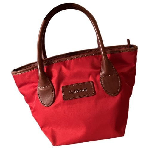 Pre-owned Barbour Handbag In Red
