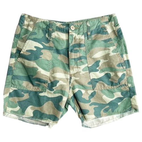 Pre-owned Mother Mshorts In Green