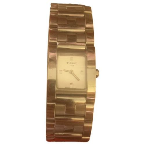 Pre-owned Tissot Watch In Grey