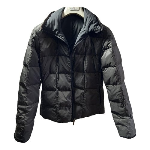 Pre-owned Moncler Classic Glitter Jacket In Black