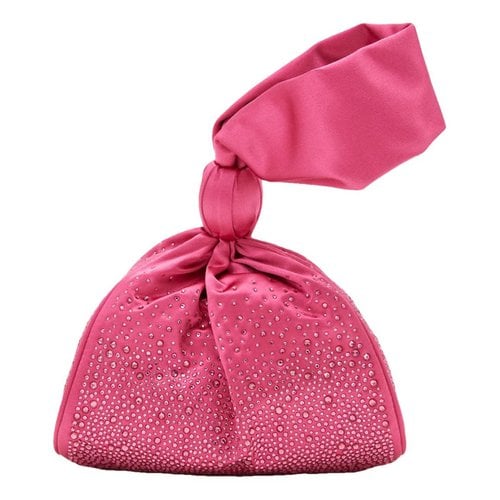 Pre-owned Alberta Ferretti Silk Handbag In Pink