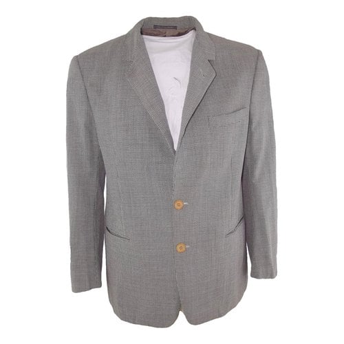 Pre-owned Krizia Wool Vest In Grey