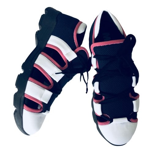 Pre-owned Marni Leather Trainers In Multicolour