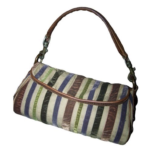 Pre-owned Maliparmi Velvet Handbag In Multicolour