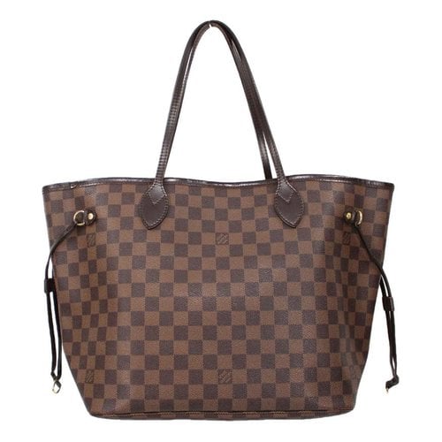 Pre-owned Louis Vuitton Neverfull Tote In Brown