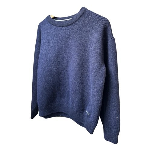 Pre-owned Armor-lux Wool Pull In Blue