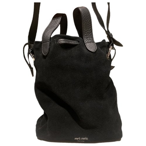 Pre-owned Meli Melo Crossbody Bag In Black