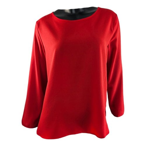 Pre-owned Max Mara Blouse In Red