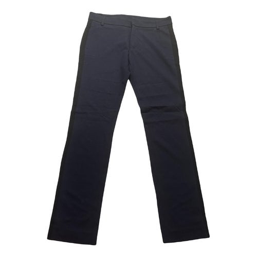 Pre-owned Peuterey Trousers In Blue