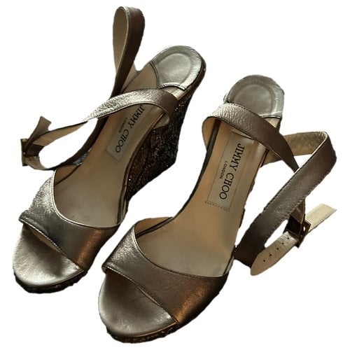 Pre-owned Jimmy Choo Leather Sandal In Other
