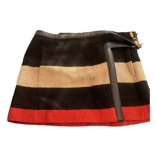 Pre-owned Gucci Wool Mini Skirt In Other