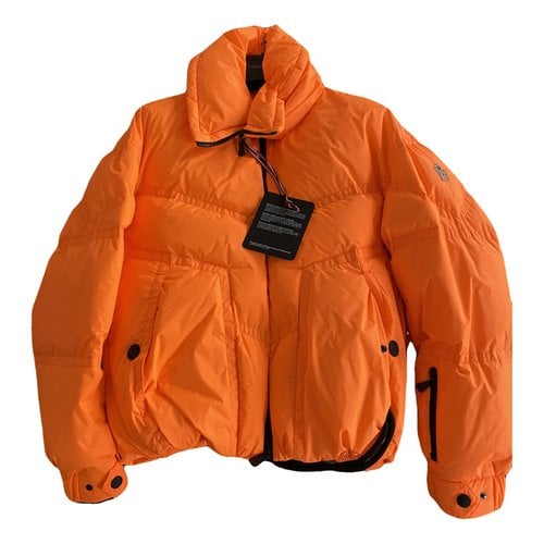 Pre-owned Moncler Grenoble Puffer In Orange