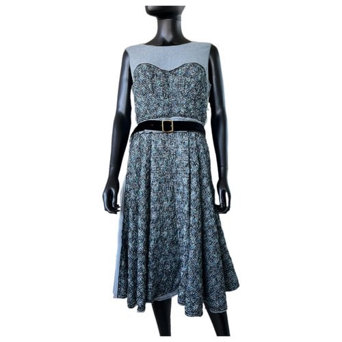 Pre-owned Louis Vuitton Cashmere Mid-length Dress In Other