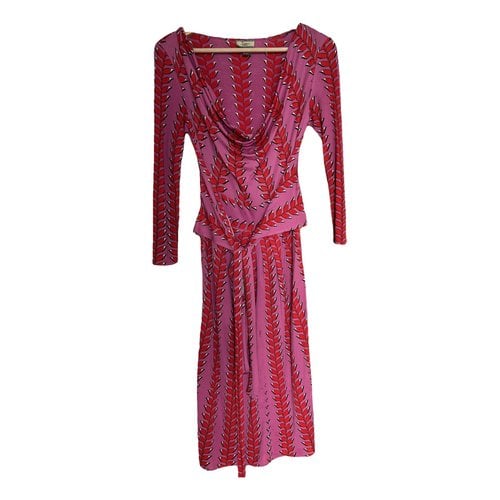 Pre-owned Issa Dress In Pink